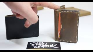 PoPov Leather Wallets  Hands on Review 100 Handmade [upl. by Rhodes]