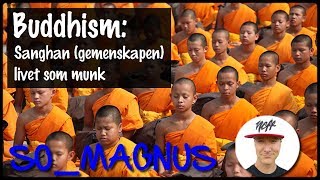 Buddhism Levnadsregler och livet som munk [upl. by Uella]