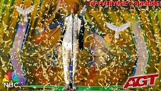 Golden Buzzer 18YR OLD johGE Makes AGT History Through Astonishing Worship Music  EPISODE 1 [upl. by Recor]