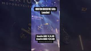 Brixton Crossfire 500X And 500XC Launched [upl. by Kerri]