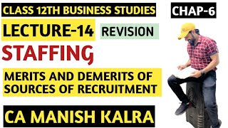 Merits And Demerits Of Sources Of Recruitment  Chap8  Class11 Business Studies  CA MANISH KALRA [upl. by Bianca]