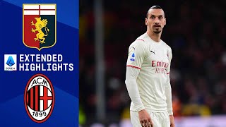 Genoa vs AC Milan Extended Highlights  Serie A  CBS Sports Golazo [upl. by Sadick]