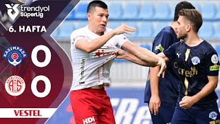 Vestel  Kasımpaşa 00 Antalyaspor  HighlightsÖzet  Trendyol Süper Lig  202425 [upl. by Hurleigh]