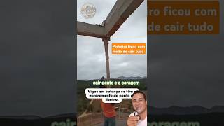 Tem pedreiro que tem medo foryou contrucao obra vigas [upl. by Sullivan459]