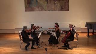 Estarellas Quartett  F Mendelssohn Streichquartett Nr 1 op 12 3 Satz Live [upl. by Natalya]