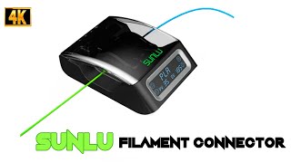 SUNLU Filament Connector Unboxing and Operating [upl. by Nicolea236]