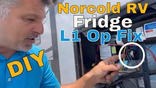 Norcold RV Fridge L1 OP diy fix l1op fix [upl. by Ramunni]