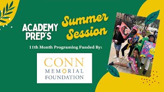 Academy Prep Center of Tampa Summer Session Funded by Conn Memorial Foundation [upl. by Ahsikan]