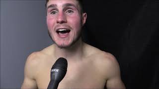 Exclusive Joe Laws following SENSATIONAL WIN over Seamus Devlin on the Probellum card [upl. by Laenahtan]