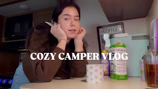 a cozy fall camper vlog [upl. by Einama462]