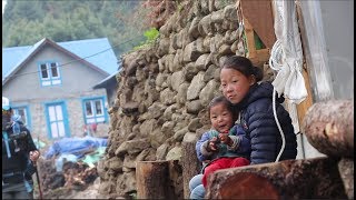 Day 2  Everest Base Camp Trek  Phakding to Namche Bazaar [upl. by Aimehs]