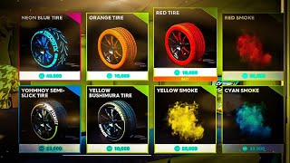 THE CREW 2  WHERE TO FIND VANITY TIRES [upl. by Nnylrats]