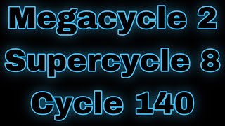 Megacycle 2  Supercycle 8  Cycle 140 Part 1 [upl. by Hortense]