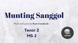 Munting Sanggol  Ryan Cayabyab Tenor 2 amp MS2 [upl. by Oiuqise]