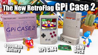 Hands On With The All New RetroFlag GPi Case 2👍 The Best RPi CM4 Hand Held So Far [upl. by Oakleil]