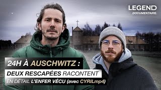 DOCUMENTAIRE  24H À AUSCHWITZ  DEUX RESCAPÉES RACONTENT EN DÉTAIL LENFER VÉCU avec CYRILmp4 [upl. by Shayne]