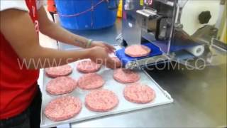 FORMADORA AUTOMATICA DE HAMBURGUESAS [upl. by Napoleon]