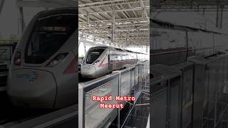 Meerut Rapid Metro rapid shots reels [upl. by Huxley]