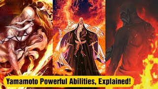 Yamamoto Genryuusais Powerful Abilities Explained bleach [upl. by Beitnes]