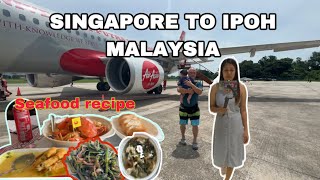 SINGAPORE TO IPOH MALAYSIA  SEAFOOD amp SCENERY [upl. by Nairolf]