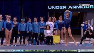 Madison Kocian 2018 Floor vs SJSU 9800 [upl. by Nylek603]