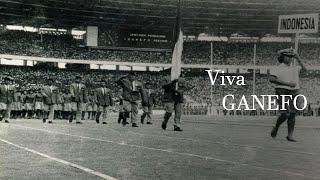 Long Live GANEFOViva GANEFO 1963 With SpanishEnglish and Indonesian Subtitle [upl. by Eolande713]