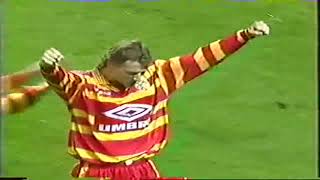 résumé RC Lens  SC Bastia 51 Division 1 saison 19971998 [upl. by Gaylene]