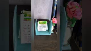 Wall calendar converted into table calendar diyideas [upl. by Eremahs913]