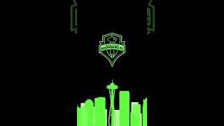 Sounders Soar Seattles Football Symphony  MLS Shorts 💚💙⚽ [upl. by Tammany]