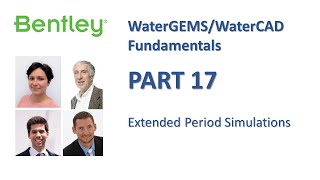 WaterGEMSWaterCAD Fundamentals Part 17 Extended Period Simulations [upl. by Roice]