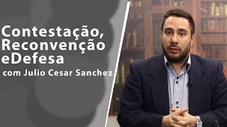 Contestação Reconvenção e Defesas [upl. by Lewendal]