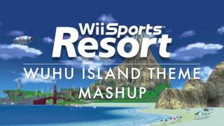 Wuhu Island Theme Mashup Wii Sports ResortMK7SSBWii UMK8D [upl. by Yelik163]