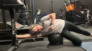 Medicine Ball assisted Lateral Flexion [upl. by Rock249]