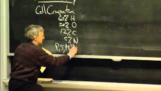 Types of Organisms Cell Composition excerpt 2  MIT 701SC Fundamentals of Biology [upl. by Streetman]