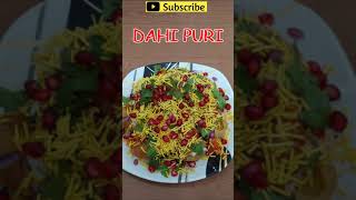 Quick amp Easy Dahi Puri Chaat  Famous Street Food  shorts youtubeshorts [upl. by Noskcaj]