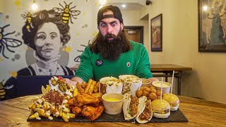 THIS MEXICAN PLATTER CHALLENGE HAS NEVER BEEN CONQUERED  BeardMeatFood [upl. by Fredericka]