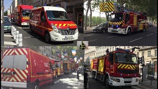 Convoi Sapeurs Pompiers Lyon [upl. by Gillmore833]