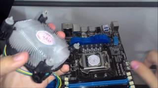 Tutorial trocar cooler box Intel LGA 115511501151 [upl. by Lucrece]