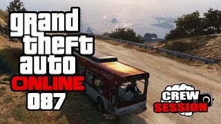 GTA ONLINE 087  MegaJumps amp Bustour zum Staudamm HD  Lets Play GTA Online [upl. by Mahan]