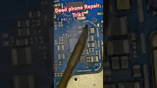 Dead phone Repair waycellphone Repair guidcellphone fixer shortsfeed [upl. by Nylirehs]