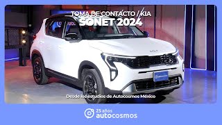 Kia Sonet 2024  lo conocimos antes de su lanzamiento en Chile Toma de Contacto [upl. by Kathleen841]