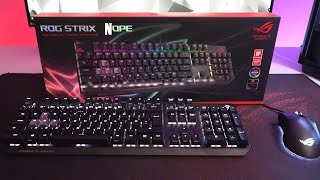 Asus ROG Scope RGB Keyboard Review [upl. by Alfons]