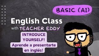 Aprende a presentarte en inglés  English Class Basic A1 [upl. by Cirre269]