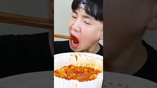 ASMR Corn Dog with Tteokbokki [upl. by Orten]