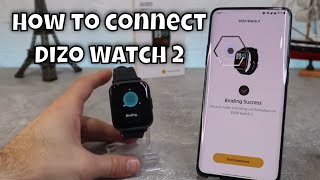 How to connect Dizo Watch 2 to phone with Dizo Andorid Apps [upl. by Anoed]