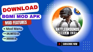 BGMI Mod Apk 350 Mod Menu Unlimited UC  BGMI Hack Mod Apk [upl. by Odrude]