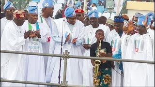 This Young Girl Makes Bola Tinubu ampPresident Buhari Emotional With Her Actions During Lagos Campaign [upl. by Olinad817]