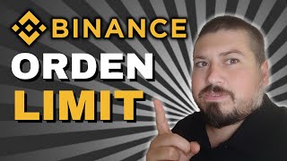 Tipos de Ordenes Binance  Limite [upl. by Sirahc]