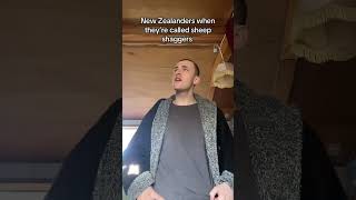 New Zealanders when they’re called sheep shaggers [upl. by Sisxela]