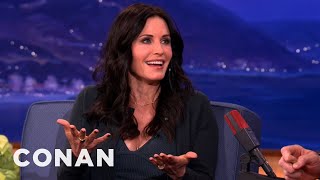 Courteney Cox Is Always In The Mood For Love  CONAN on TBS [upl. by Hospers]